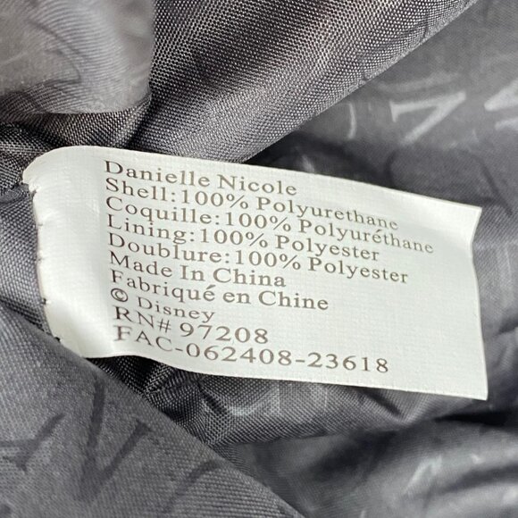 Danielle Nicole Black Glitter Cosmetic Pouch | Disney Gus & Cat - Picture 4 of 11